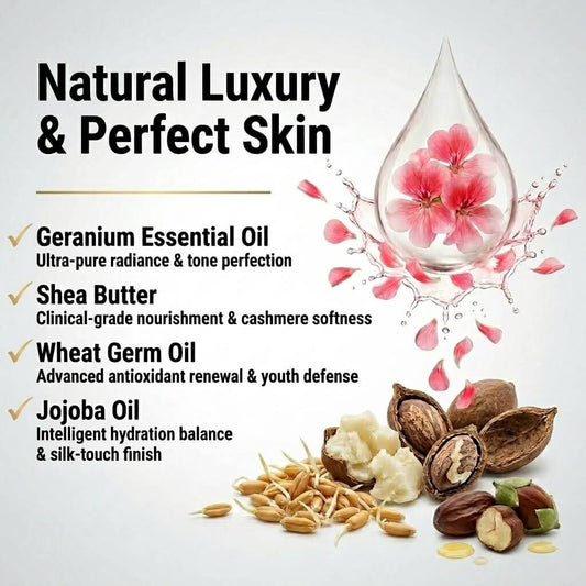 Shea butter cream with Geranium