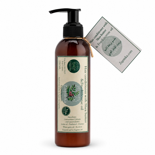Regenerierende Haarspülung mit Sheabutter und Weihrauch