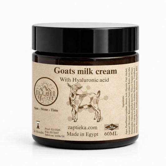 Goats milk cream with Hyaluronic acid