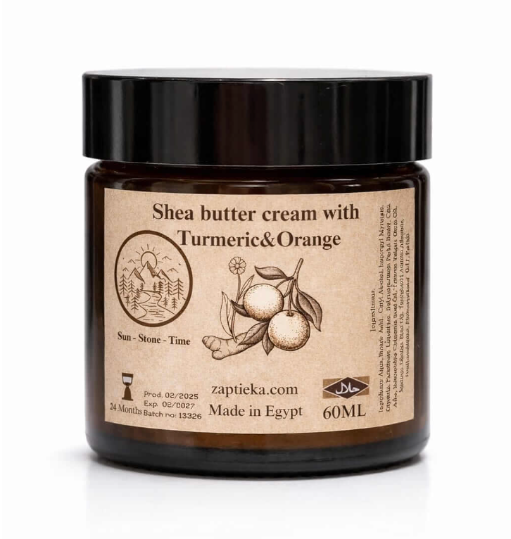 Shea butter cream with Turmeric & Orange