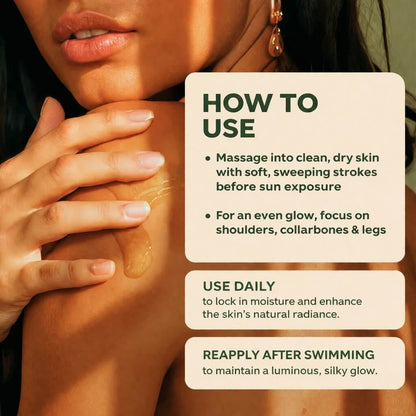 Bronzing oil