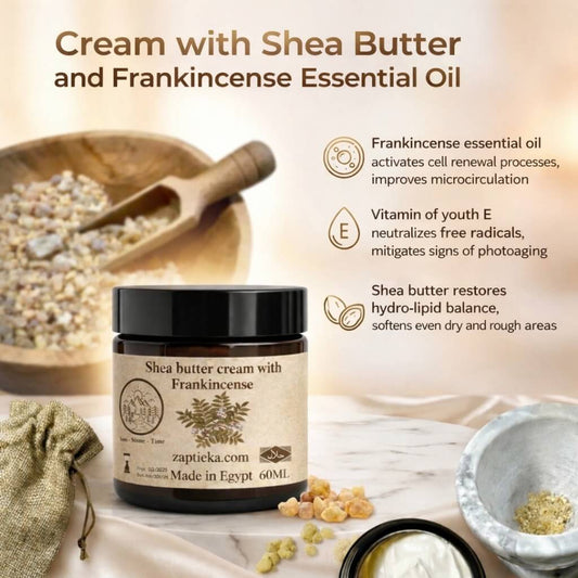 Shea butter cream with Frankincense
