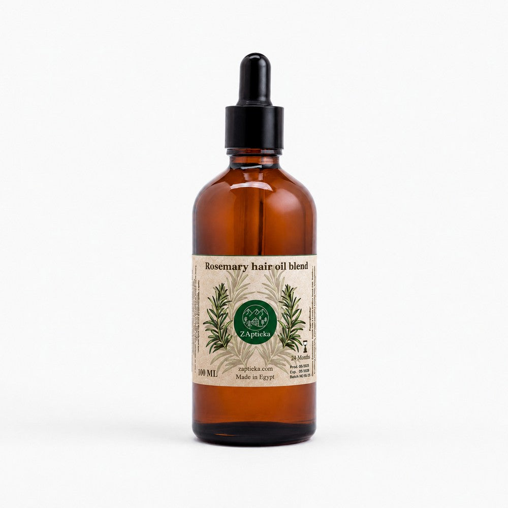 The best mixture for hair loss and hair growth with rosemary