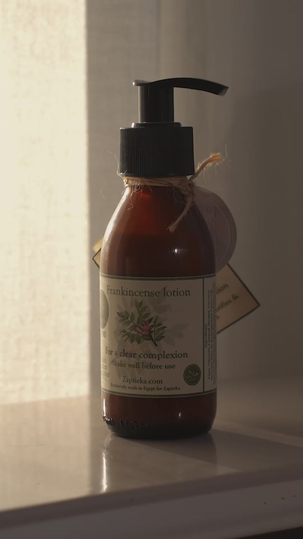 Frankincense Lotion for Face & Body