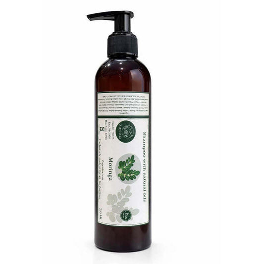 Moisturizing Shampoo with Natural Oils & Moringa Oil