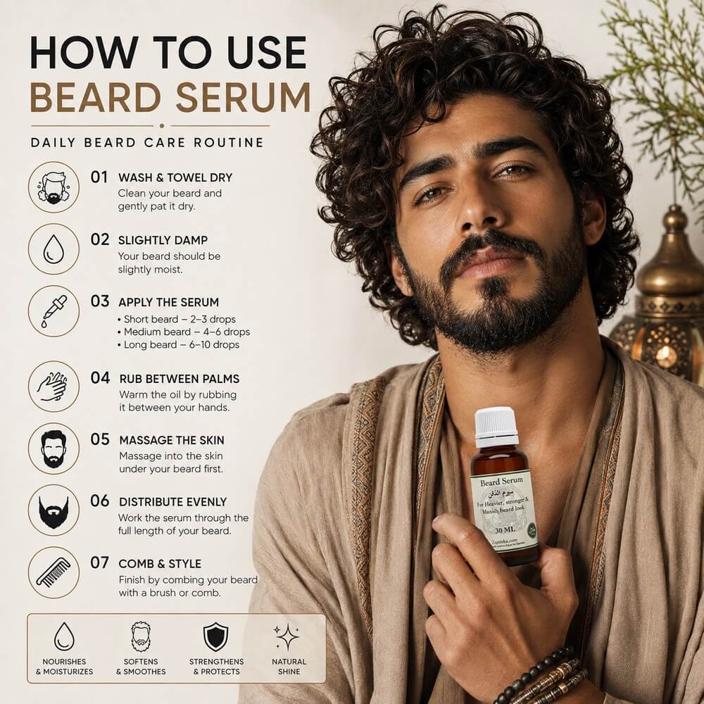 Beard & Hair Care Serum