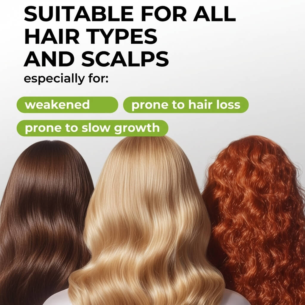 Shampoo with Natural Oils & Rosemary Essential Oil for Hair Strength and Volume