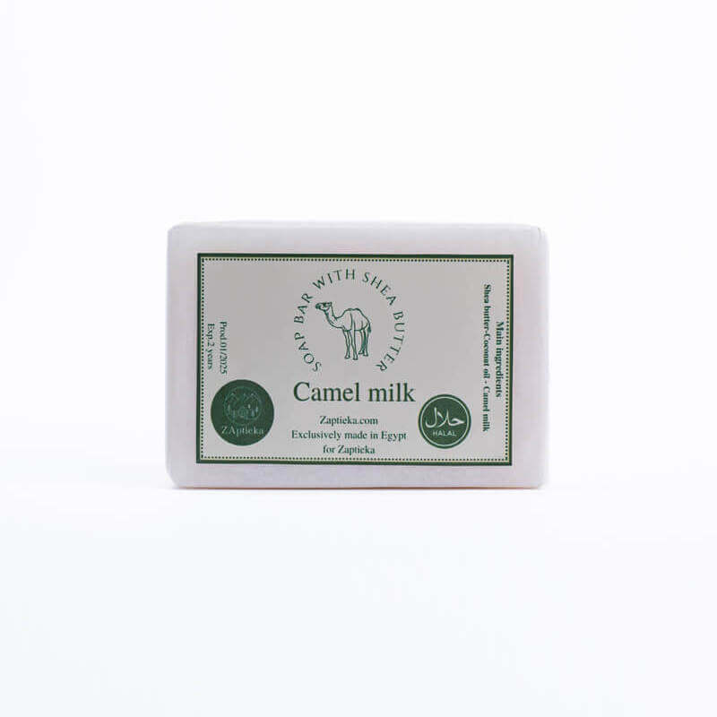 Natural oil soap with camel milk for face and body