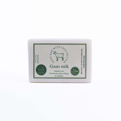 Soap made of natural oils with goat's milk for face and body