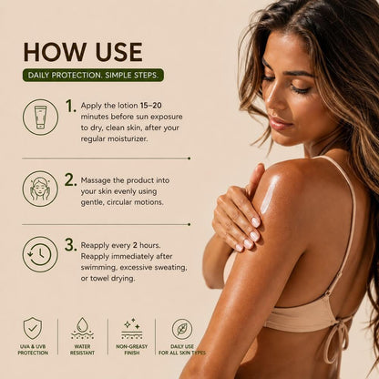 Natural Sun Care Lotion